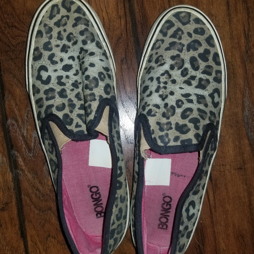 Cheetah Print SlipOns